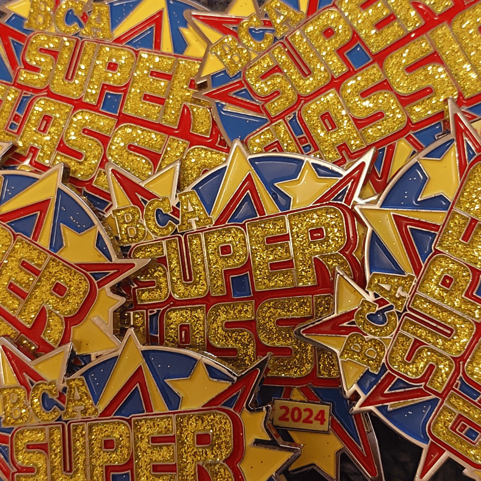 Super Classic Pin Badge BCA Cheer & Dance